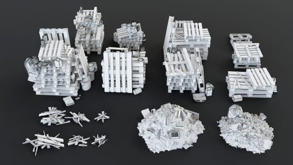 Trash Kit - 3D AssetKit