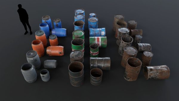 Trash Kit - 3D AssetKit