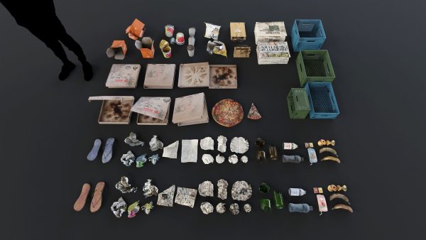 Trash Kit - 3D AssetKit
