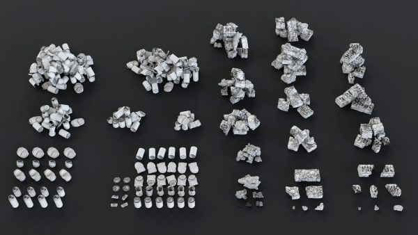 Trash Kit - 3D AssetKit