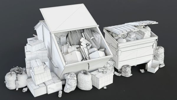 Trash Kit - 3D AssetKit