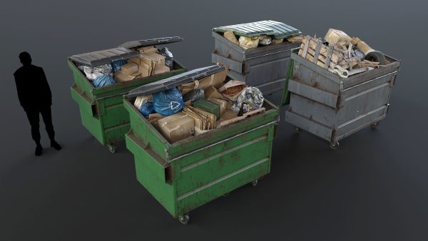 Trash Kit - 3D AssetKit