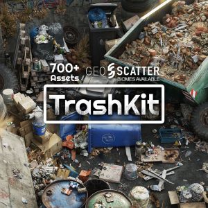 Trash Kit - 3D AssetKit