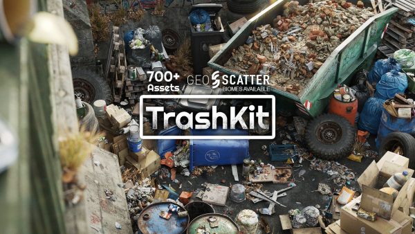 Trash Kit - 3D AssetKit