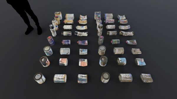 Trash Kit - 3D AssetKit