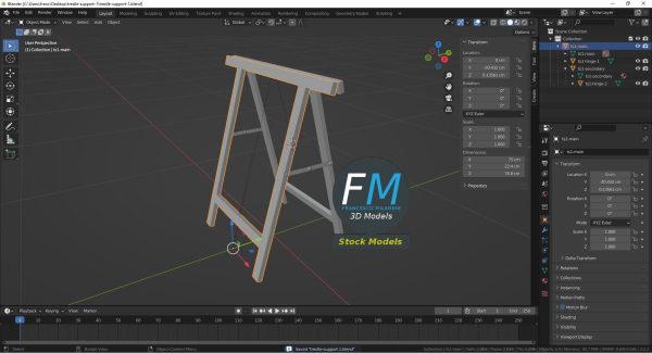 Trestle support 1