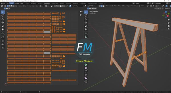 Trestle support 1