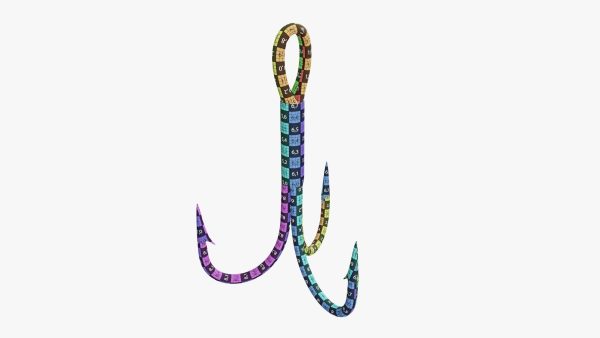 Triple fishing hook