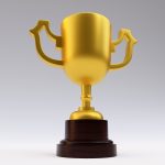 Trophy 3dmodel golden cup