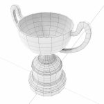 Trophy award 3dmodel