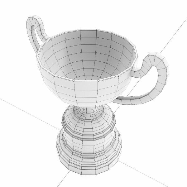 Trophy award 3dmodel