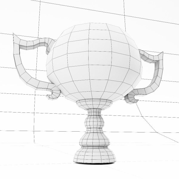 Trophy award 3dmodel