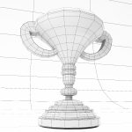 Trophy award 3dmodel