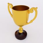 Trophy award 3dmodel
