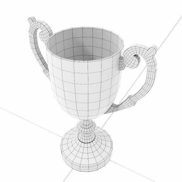 Trophy award 3dmodel