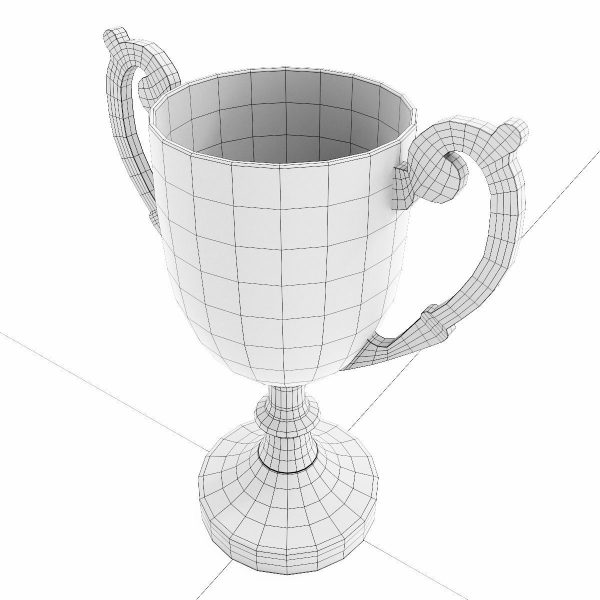 Trophy award 3dmodel