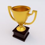Trophy award 3dmodel