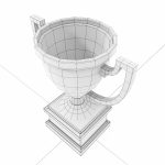 Trophy award 3dmodel