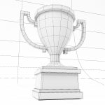 Trophy award 3dmodel