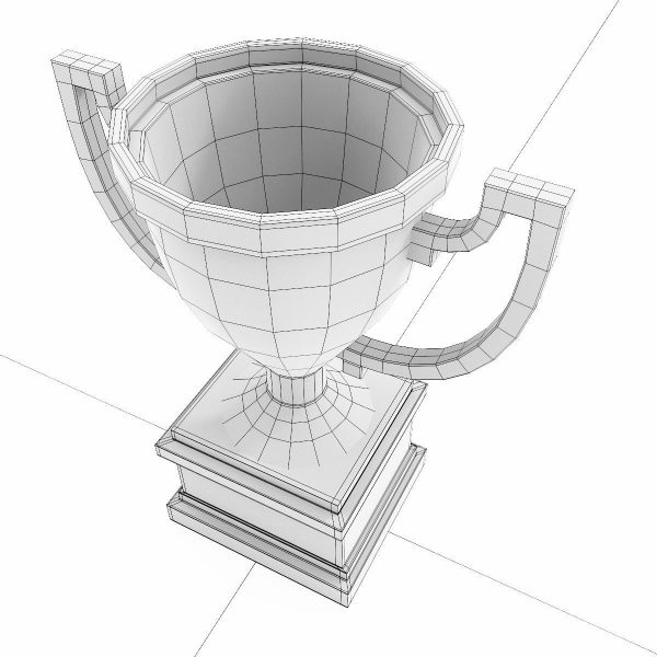 Trophy award 3dmodel