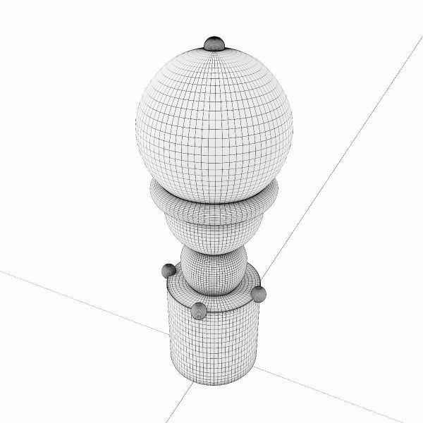 Trophy award 3dmodel