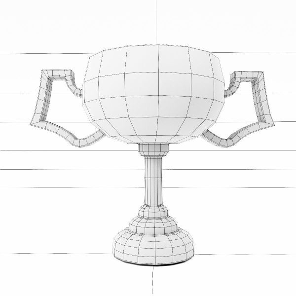 Trophy award 3dmodel