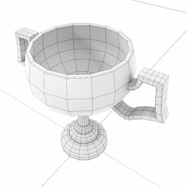Trophy award 3dmodel