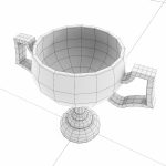 Trophy award 3dmodel