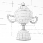 Trophy award 3dmodel