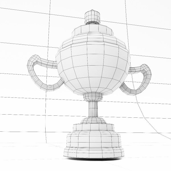 Trophy award 3dmodel