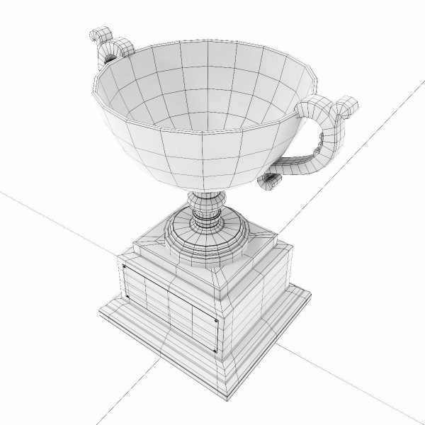 Trophy award 3dmodel