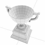 Trophy award 3dmodel