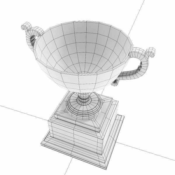 Trophy award 3dmodel