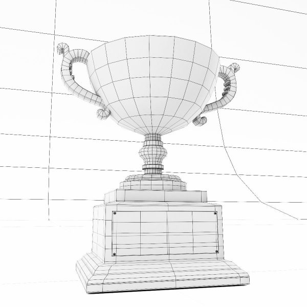 Trophy award 3dmodel