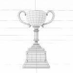 Trophy award 3dmodel