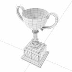Trophy award 3dmodel
