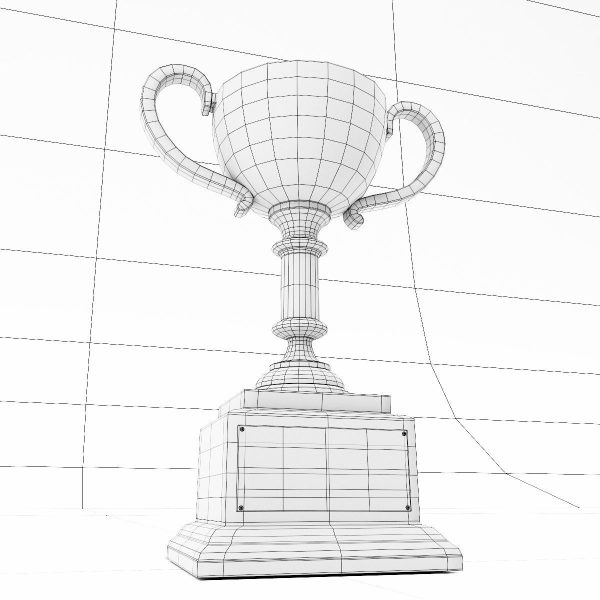 Trophy award 3dmodel