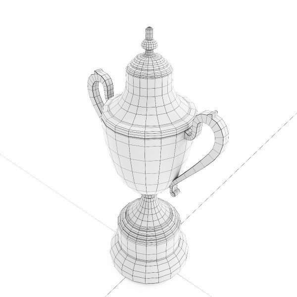 Trophy award 3dmodel