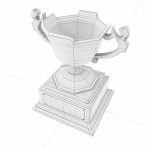Trophy award 3dmodel