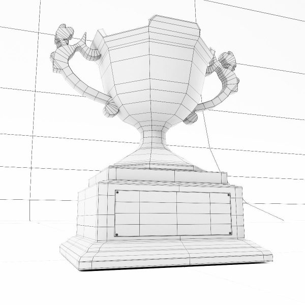 Trophy award 3dmodel