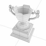 Trophy award 3dmodel