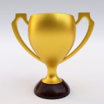 Trophy award cup 3dmodel