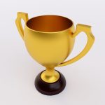 Trophy award cup 3dmodel