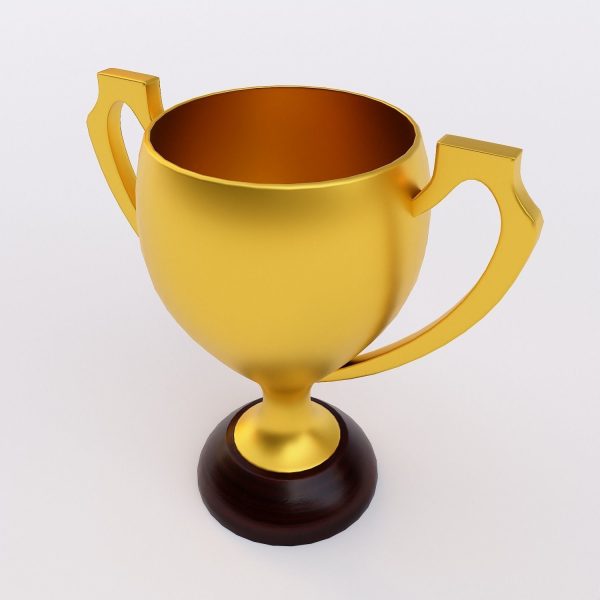 Trophy award cup 3dmodel