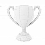 Trophy award cup 3dmodel