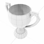 Trophy award cup 3dmodel