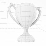 Trophy award cup 3dmodel