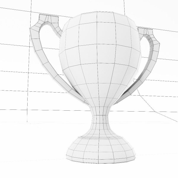 Trophy award cup 3dmodel