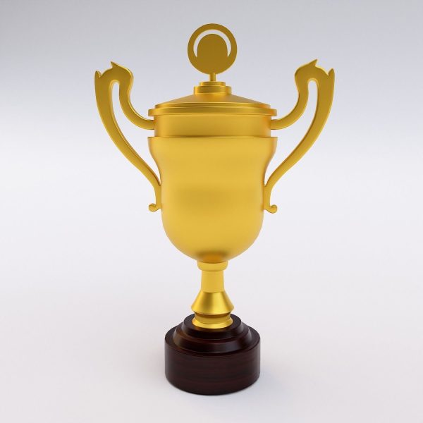 Trophy award cup 3dmodel
