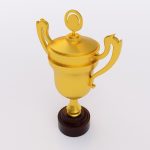 Trophy award cup 3dmodel